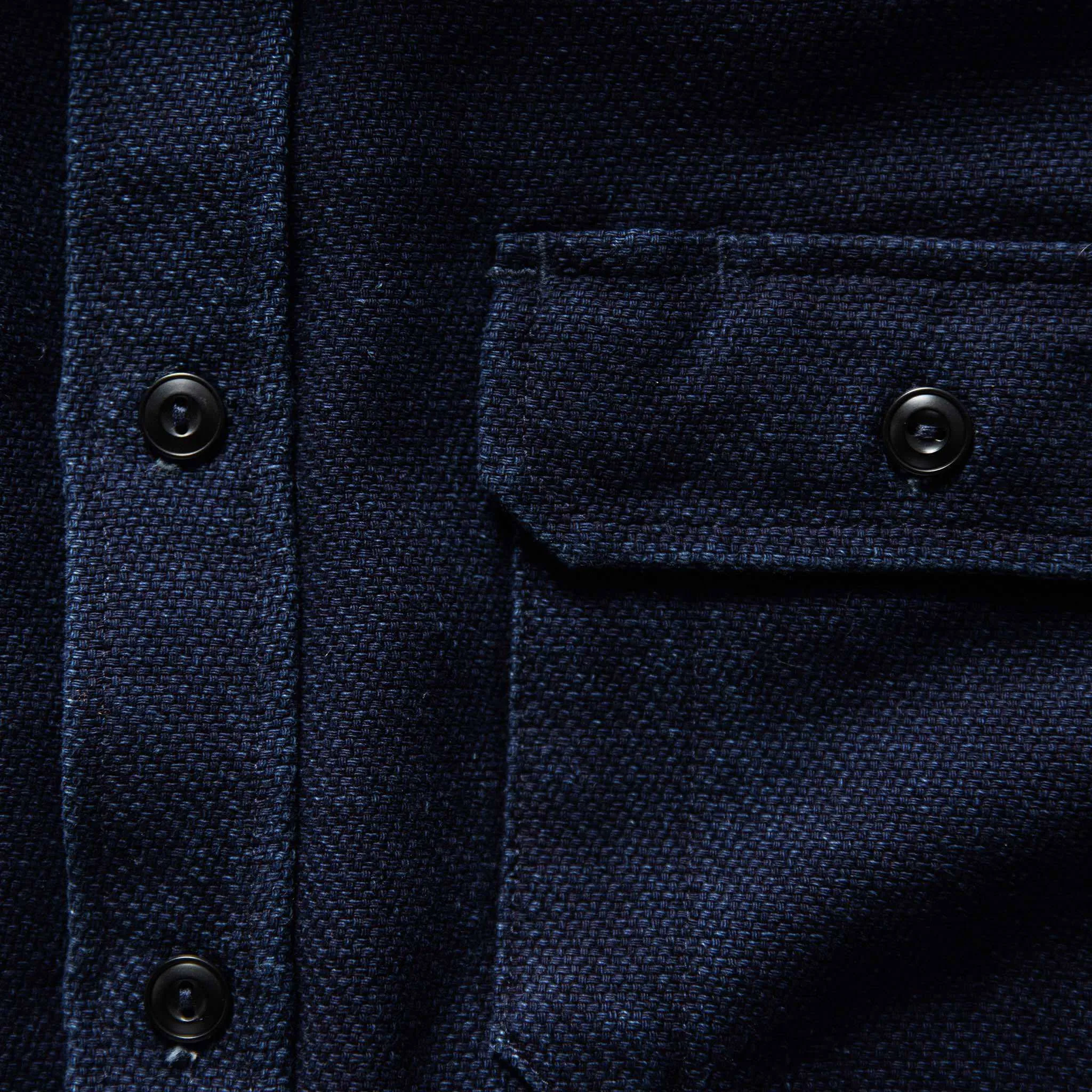 The Division Shirt in Indigo Twill