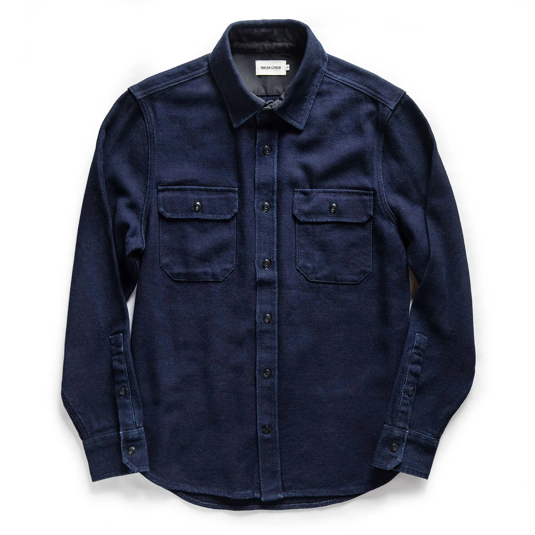 The Division Shirt in Indigo Twill