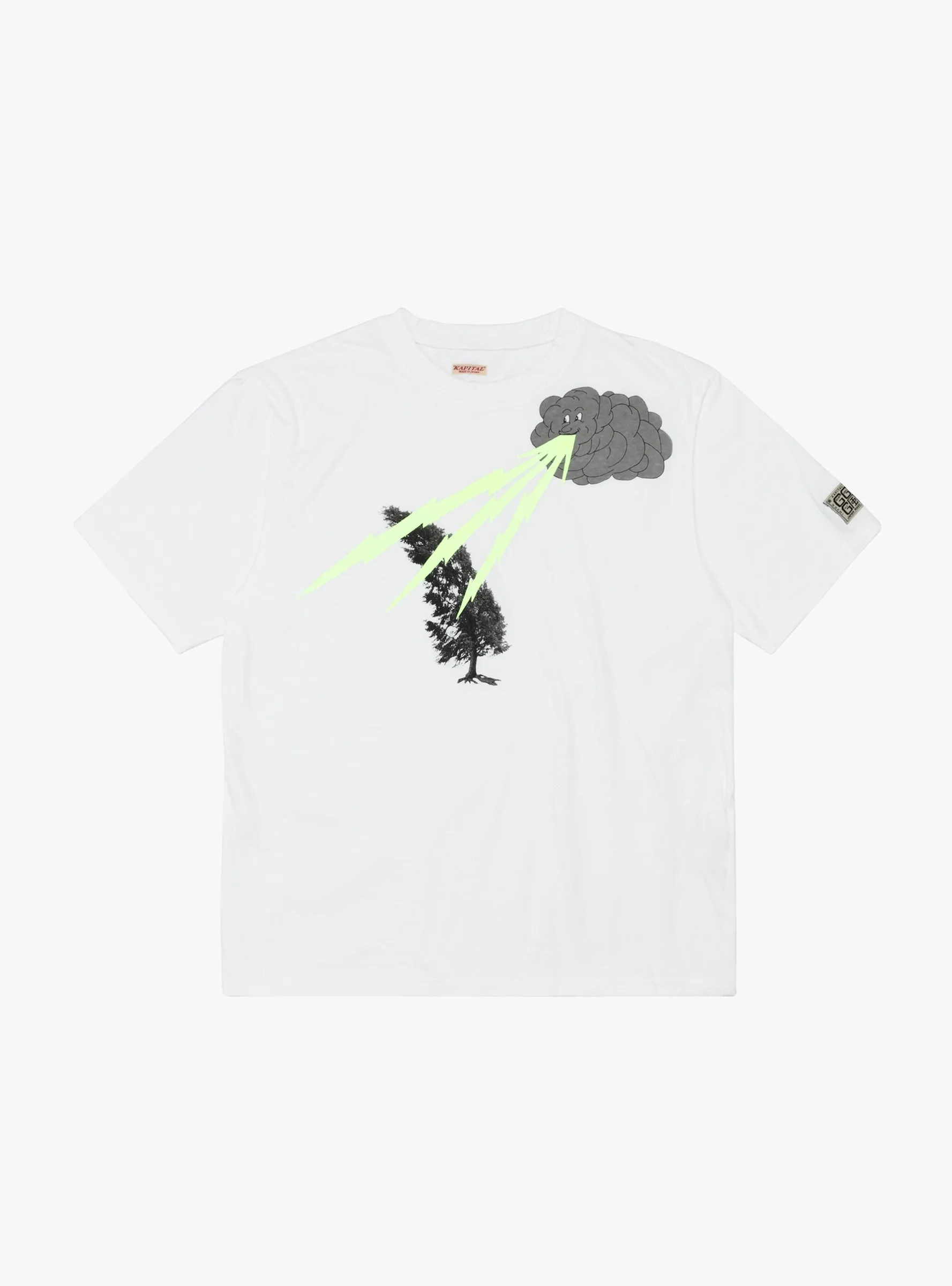 Thunder & Conifer Jersey T-shirt White