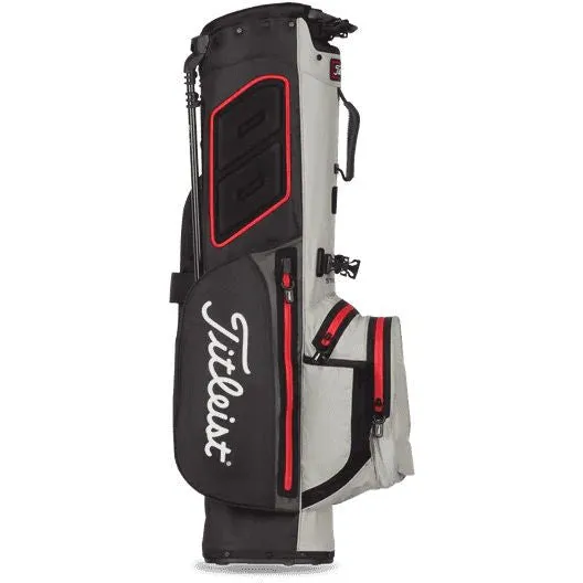 Titleist Sac Trépied Players 4 STA DRY NOIR GRIS ROUGE