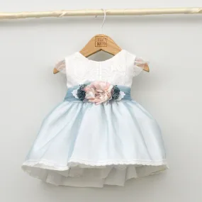 Vestido Tul bebés Santiago con bordado