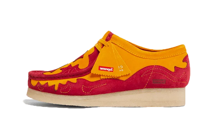 Wallabee Supreme Yellow Red